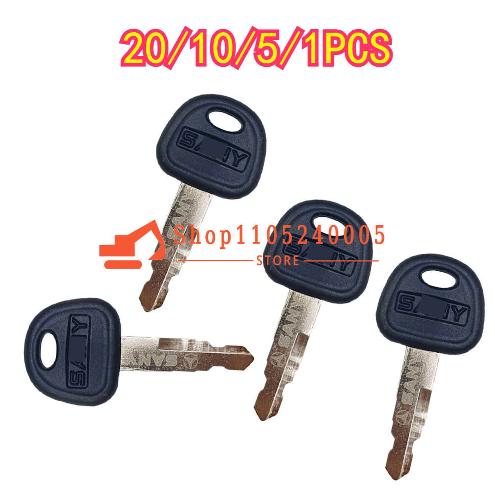 Heavy Equipment Bulldozer - 20/10/5/1PCS Brand New Ignition Keys for