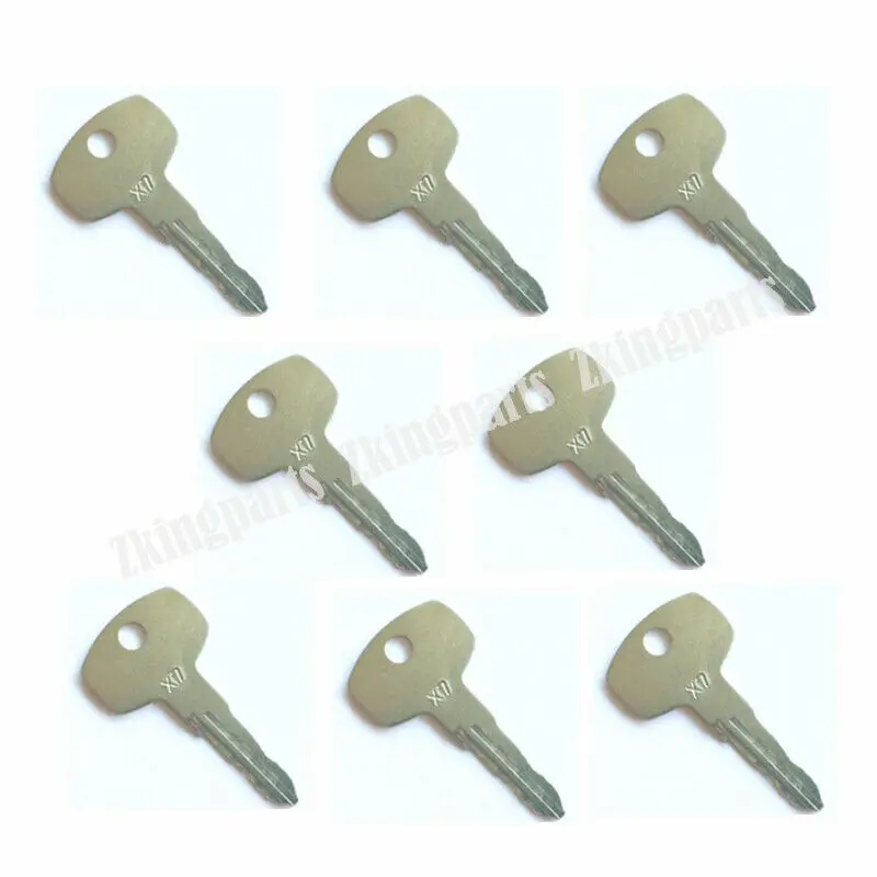 Heavy Equipment Construction - 8pcs Construction Heavy Equipment Ignition key