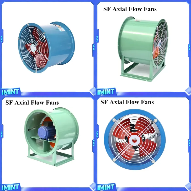 Exhaust Fan Industrial - 220V AC 600mm Industrial Metal Ventilation