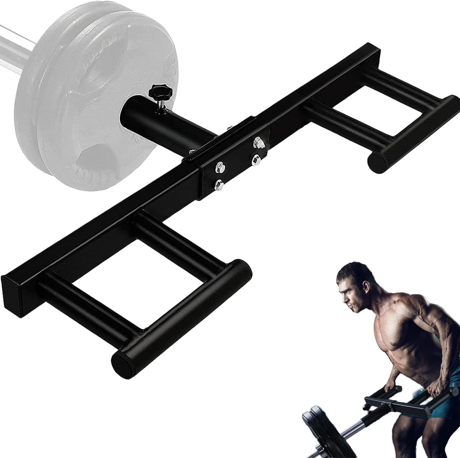 Heavy Equipment Handling - Viking Press Landmine Handle Attachment for