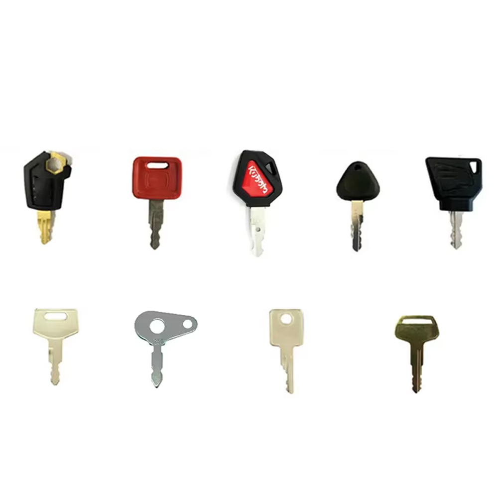 9PCS Master Plant Key Set Exca - Heavy Equipment Keys Master Set recension och pris