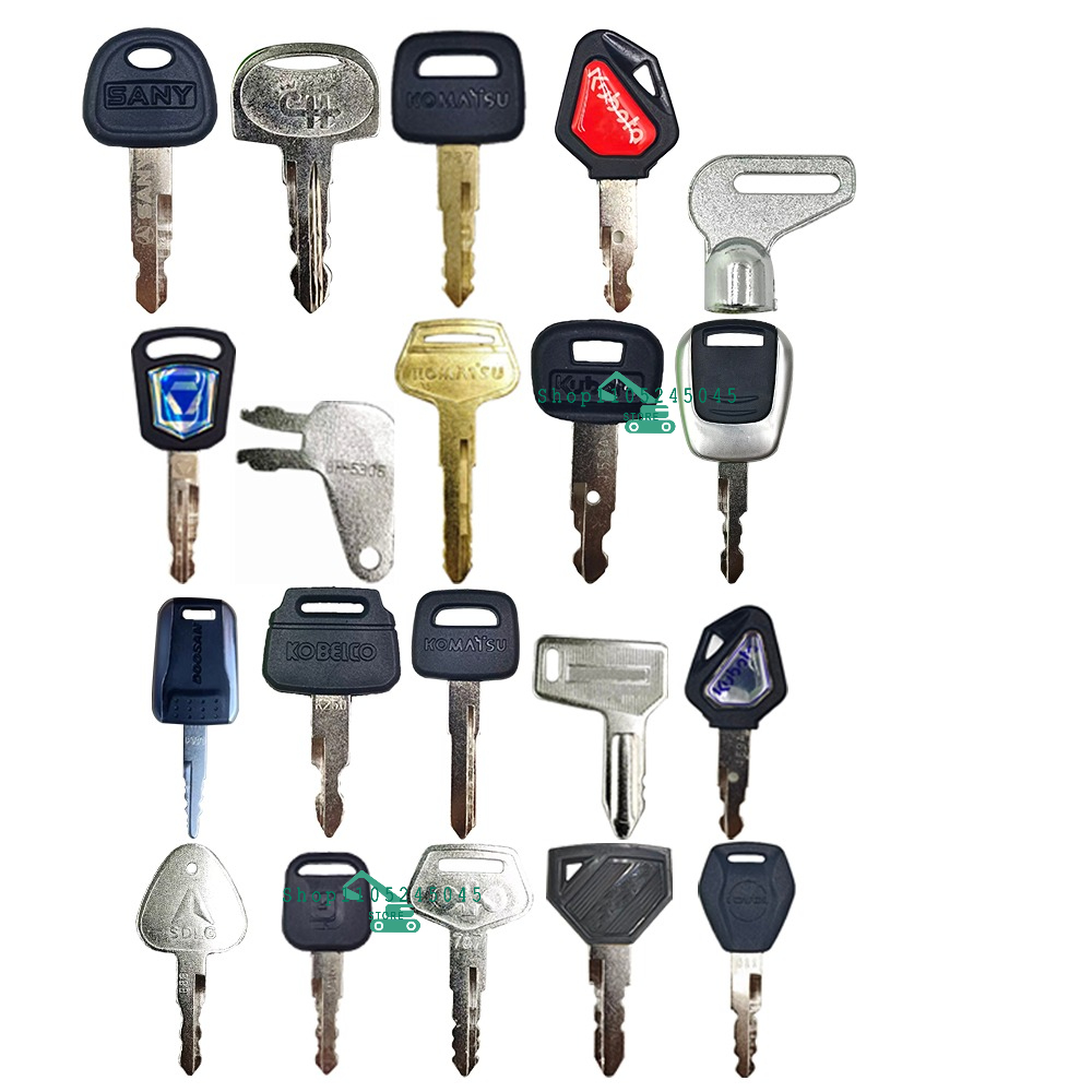 25PCS Excavator Master Key Set - Heavy Equipment Keys Master Set recension och pris