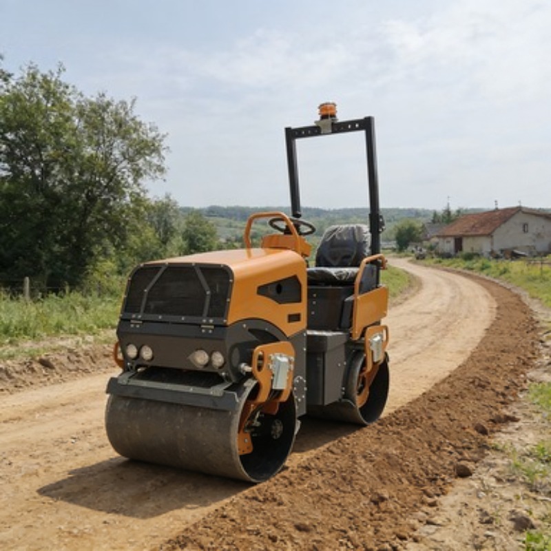 Compactor Road Roller Vibrator - Heavy Equipment Construction recension och pris