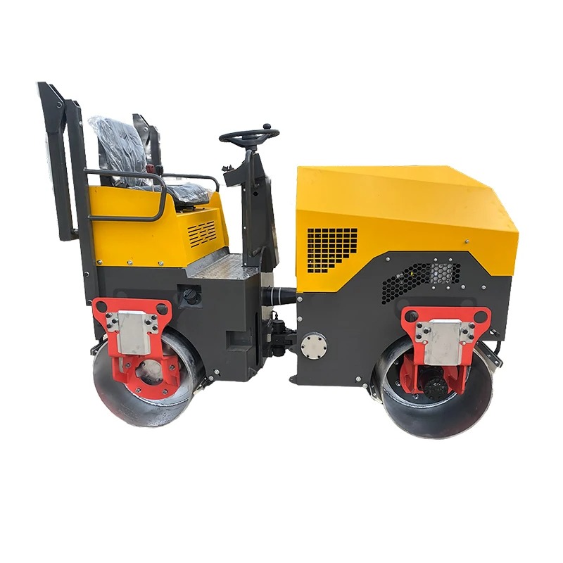Double Drum Vibratory Road Rol - Heavy Equipment Construction recension och pris