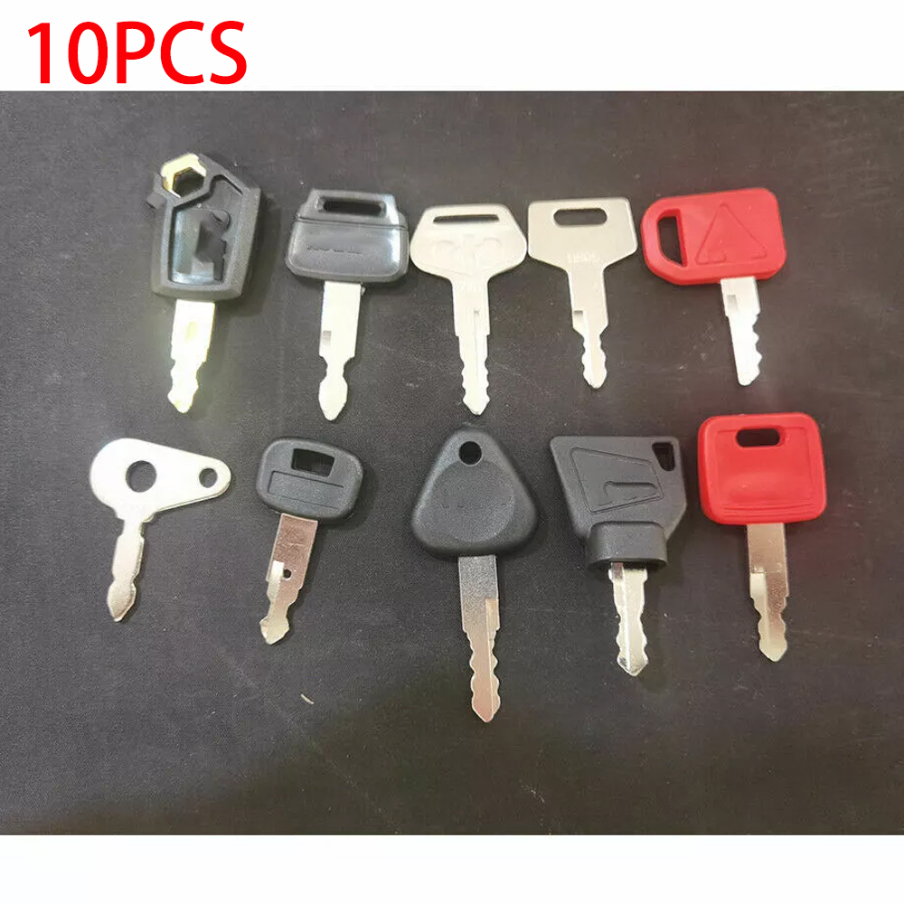 10pcs Master Key Ignition Set  - Heavy Equipment Keys Master Set recension och pris