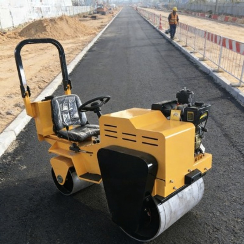 Single Drum Road Roller Vibrat - Heavy Equipment Construction recension och pris