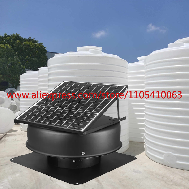1Pcs 12-inch solar axial flow  - Exhaust Fan Industrial recension och pris