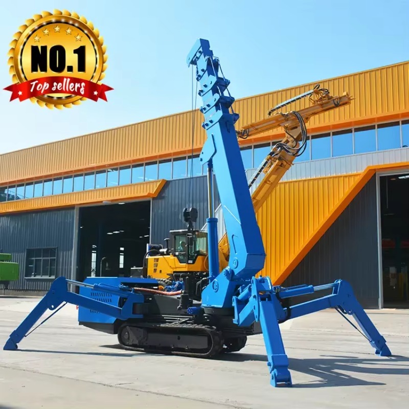 8T Hydraulic Spider Crane Heav - Heavy Equipment Construction recension och pris