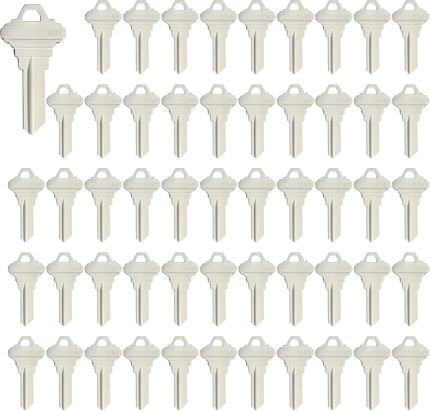 SC1 Blank Key Blanks, Standard - Heavy Equipment Keys Master Set recension och pris